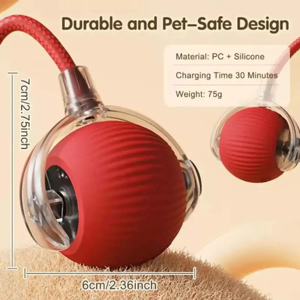 Intelligent Interactive Cat Ball Long-Lasting and Durable Easy to Clean Intellig